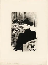 A Spectator, from Le Café-Concert