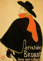 Aristide Bruant in His Cabaret