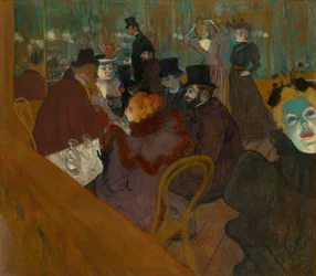At the Moulin Rouge, 1892-95