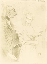 Brandes and Leloir in Cabotins, 1894