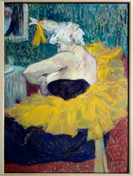 Clowness Cha-U-Kao, artist at the Moulin Rouge