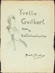 Cover, Yvette Guilbert