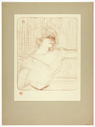 In the Glue, Plate Two from Yvette Guilbert