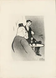 Ducarre at the Ambassadeurs, from Le Café-Concert