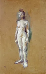 Standing Nude Woman, Front View