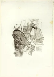 Georges Clemenceau and the Optometrist, Mayer, from Au Pied du Sinaï