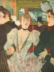 La Goulue at the Moulin Rouge