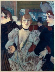 La Goulue at the Moulin-Rouge