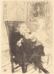 Leloir and Moreno in Les femmes savantes
