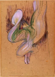 Loïe Fuller at the Folies Bergère