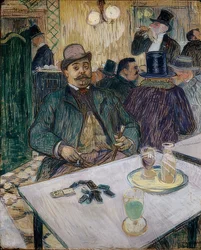 Monsieur Boileau in a Café, 1893