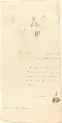 Mr. and Mrs. Alexandre Natanson Invitation