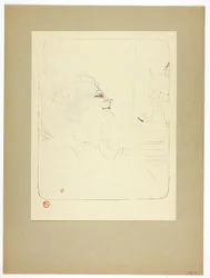 Pessima, plate three from Yvette Guilbert