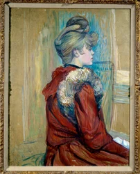 Portrait of a Girl with Fur (Study for 