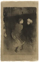 Rehearsal at the Folies-Bergère—Emilenne D