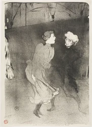 Rehearsal at the Folies-Bergère, Emilenne D