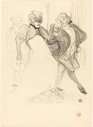 Rejane and Galipaux in Madame Sans-Gêne