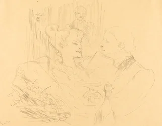 Supper in London, 1896