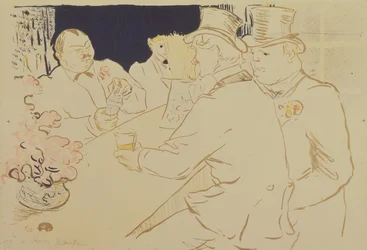 The Irish and American Bar, Rue Royale, for The Chap Book