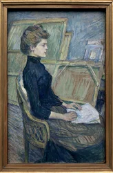 The Young Model Helene Vary in the Workshop