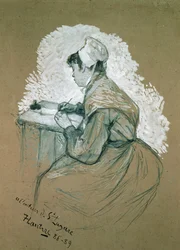 To the author of St. Lazare, 1886-89, possible study for a drawing published in 
