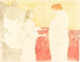 Woman in Bed, Profile