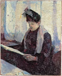 Woman in Cafe
