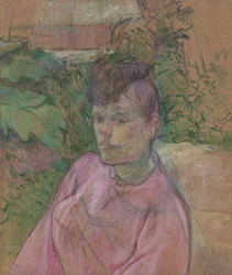 Woman in the Garden of Monsieur Forest