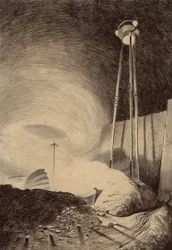 Martians Viewing Vapor Cloud