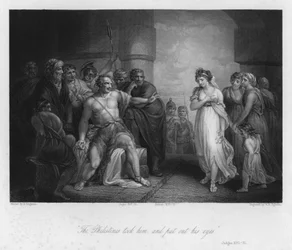 Samson and Delilah, Judges XVI, 21