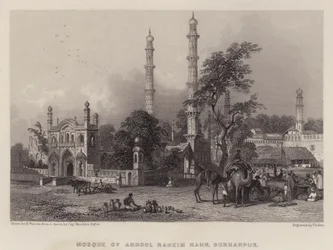 Mosque of Abdool Raheim Kahn, Burhanpur
