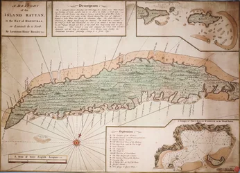 Draught of the Island Rattan in the Bay of Honduras in Latitude 16 Degrees 22