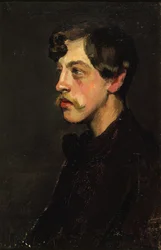 Portrait of the poet Camille Mauclair