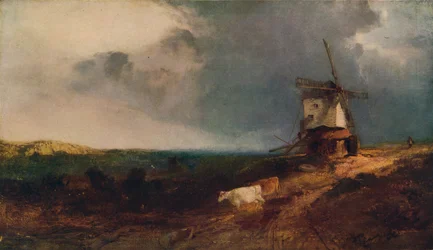 Landscape with Windmill, 19th century