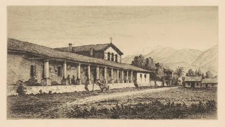 Mission San Luis Obispo, 1883