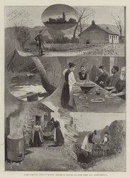 A Free Communist Colony in England, Sketches at Clousden Hill Farm, Forest Hall, Northumberland
