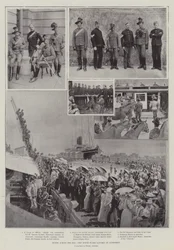 Hands across the Sea, New South Wales Lancers at Aldershot
