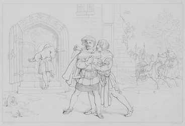 Episode from Life of Robert Bruce, According to Sir Walter Scott