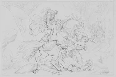 Episode from Life of Robert Bruce, According to Sir Walter Scott
