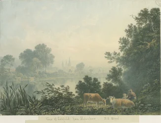 Lichfield Cathedral - View from Aldershaw