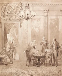 The Life of a Nobleman: Scene the Fifth - The Gambling House