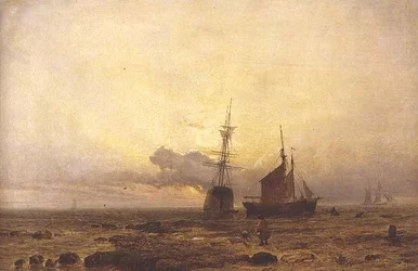 Coast Scene, Evening