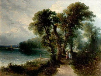Nottingham from Wilford Grove, 1831