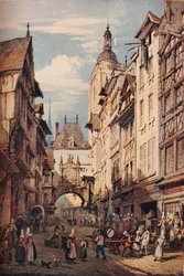 Rue De La Grosse Horloge, Rouen