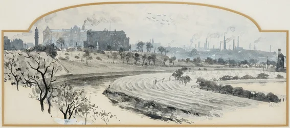 Peel Park and Pendleton from the Crescent