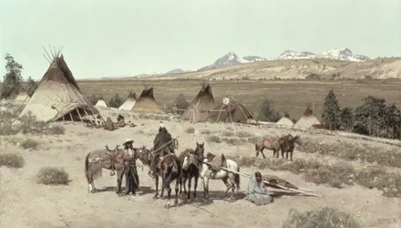 Indian Encampment, 1892