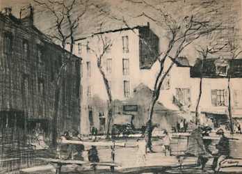 La Place Du Tertre, c1927
