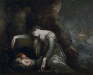Danaë and Perseus on Seriphos(?)