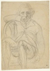 Portrait of Fuseli; Sketch of a Hand
