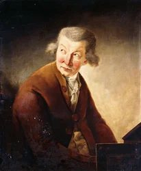 Portrait of a Gentleman, Identified as Franz Joseph Haydn, Half-Length, at a Pianoforte